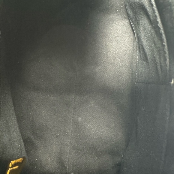 💯 Authentic SEE BY CHLOÉ Small Black  Lesther Joan Leather Two Way Bag - Picture 9 of 10